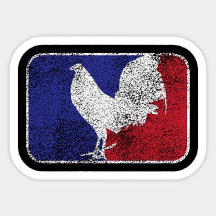 Major League Cock Fight Sticker